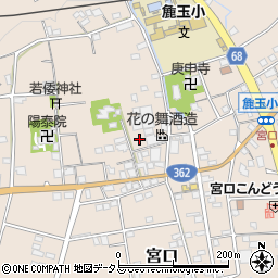 静岡県浜松市浜名区宮口336周辺の地図