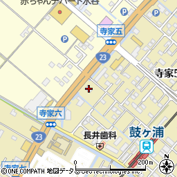 餃子の王将鈴鹿白子店周辺の地図