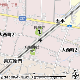 静岡県藤枝市五平周辺の地図