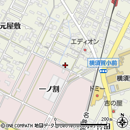 愛知県西尾市吉良町上横須賀五反田41周辺の地図