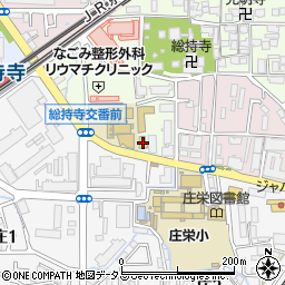 ファミリーマート米田総持寺店周辺の地図