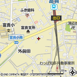 愛知県知多郡武豊町冨貴外前田21周辺の地図