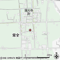 兵庫県揖保郡太子町常全170周辺の地図