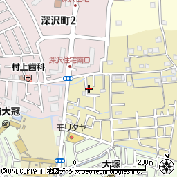 大阪府高槻市深沢本町10周辺の地図
