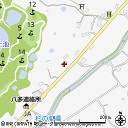ファミリーマート神戸八多町店周辺の地図
