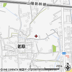 兵庫県揖保郡太子町老原周辺の地図