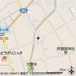 静岡県浜松市浜名区宮口1100周辺の地図