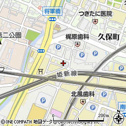 兵庫県姫路市高尾町73周辺の地図