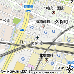 兵庫県姫路市高尾町72周辺の地図