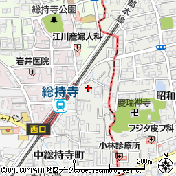 Ａ茨木市カギの緊急隊・３６５日２４時間　茨木総持寺センター周辺の地図