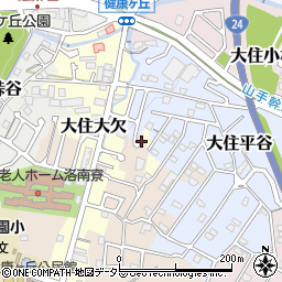 京都府京田辺市大住仲ノ谷1周辺の地図