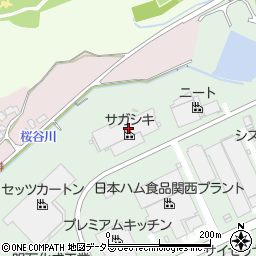 株式会社サガシキ関西小野工場周辺の地図