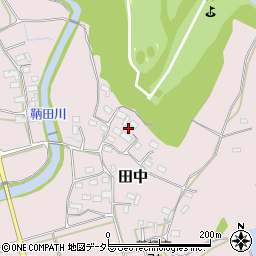 三重県伊賀市田中周辺の地図