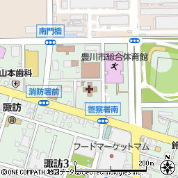 愛知県豊川保健所　生活環境安全課周辺の地図