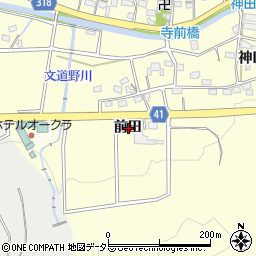 愛知県西尾市吉良町宮迫前田周辺の地図