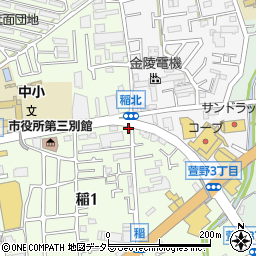 和田ふとん店周辺の地図