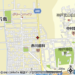 片島簡易郵便局周辺の地図