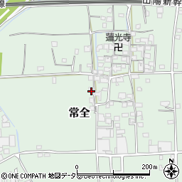 兵庫県揖保郡太子町常全279周辺の地図