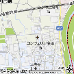 兵庫県たつの市揖保町門前317周辺の地図