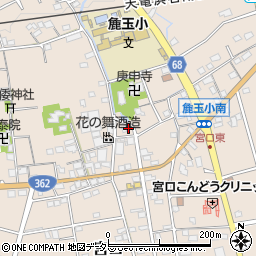 静岡県浜松市浜名区宮口634周辺の地図