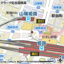 姫路駅周辺の地図
