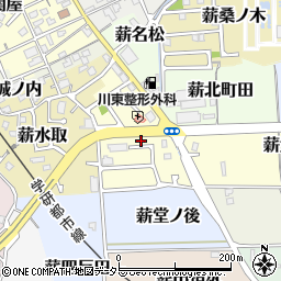 京都府京田辺市薪茶屋前10-5周辺の地図