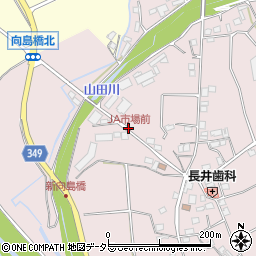 JA市場前周辺の地図