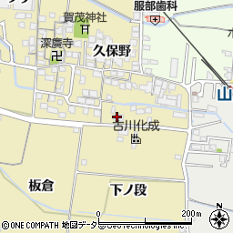 京都府城陽市奈島久保野45周辺の地図