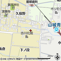 京都府城陽市奈島久保野40周辺の地図