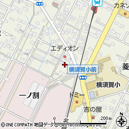 愛知県西尾市吉良町上横須賀五反田48周辺の地図