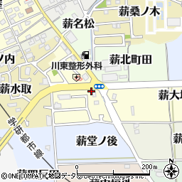 京都府京田辺市薪茶屋前10-9周辺の地図