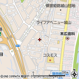 兵庫県姫路市広畑区西蒲田724周辺の地図