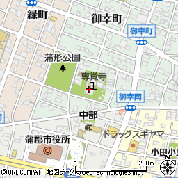 専覚寺周辺の地図
