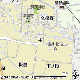 京都府城陽市奈島久保野48周辺の地図