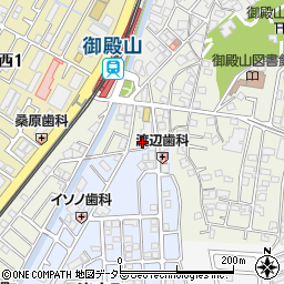 ほっとステーション御殿山ケア・ワーカーズコープ周辺の地図