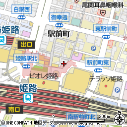 喃風 姫路本店周辺の地図