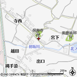 愛知県豊橋市石巻小野田町周辺の地図