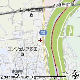 兵庫県たつの市揖保町門前341周辺の地図