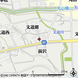 愛知県西尾市吉良町津平文道郷40周辺の地図