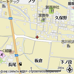 京都府城陽市奈島久保野58周辺の地図