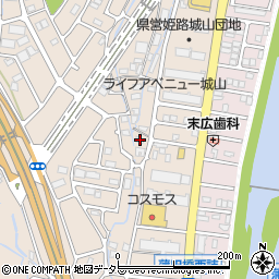兵庫県姫路市広畑区西蒲田389周辺の地図