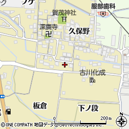 京都府城陽市奈島久保野49周辺の地図