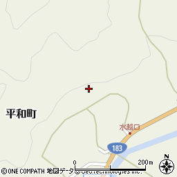 広島県庄原市平和町535周辺の地図