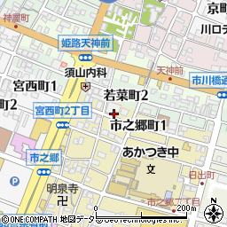 兵庫県姫路市市之郷町1丁目周辺の地図