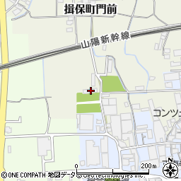 兵庫県たつの市揖保町門前280周辺の地図
