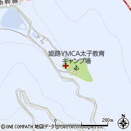 太子キャンプ場周辺の地図