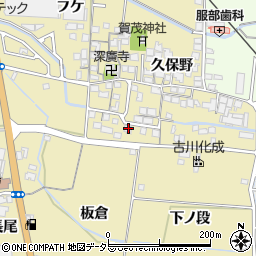 京都府城陽市奈島久保野52周辺の地図