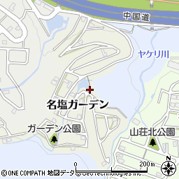 兵庫県西宮市名塩ガーデン7周辺の地図