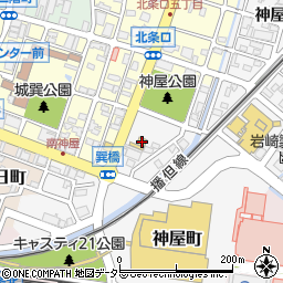 タイヤ館姫路中央店周辺の地図