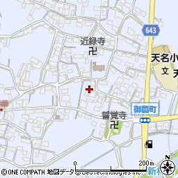 三重県鈴鹿市御薗町周辺の地図